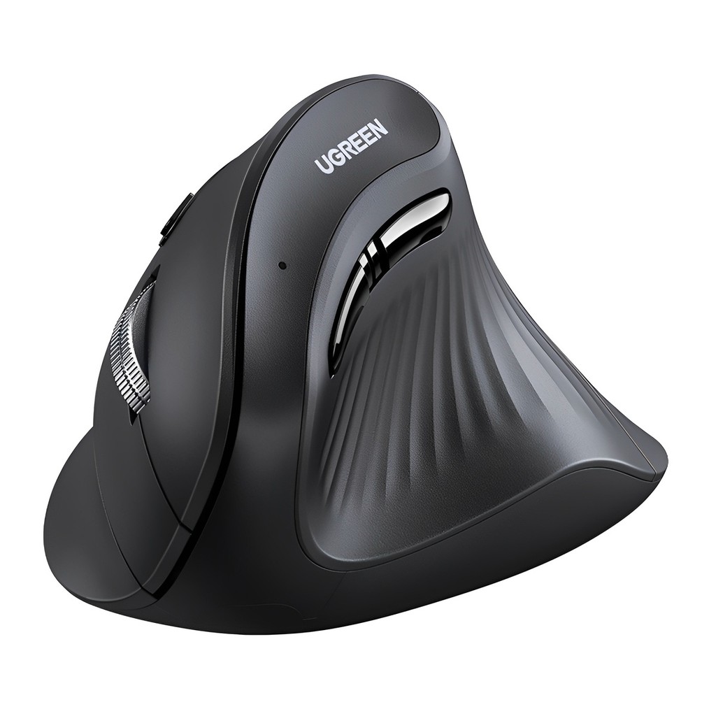 Mouse Bluetooth Sem Fio Vertical Ugreen 5 Butões Preto