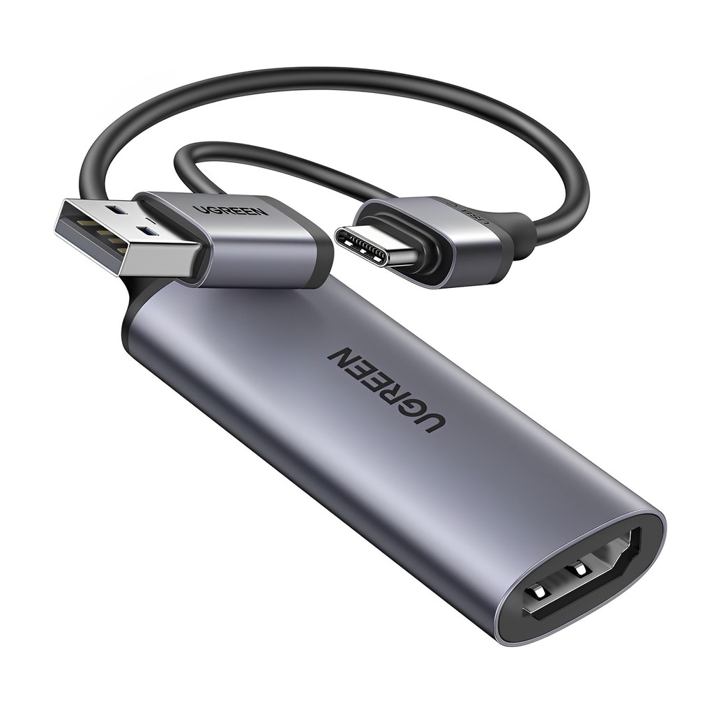 Placa Captura Ugreen Usb A/C 1080 60Fp Hdmi 4k30Hz Preto em Oferta na Shopee