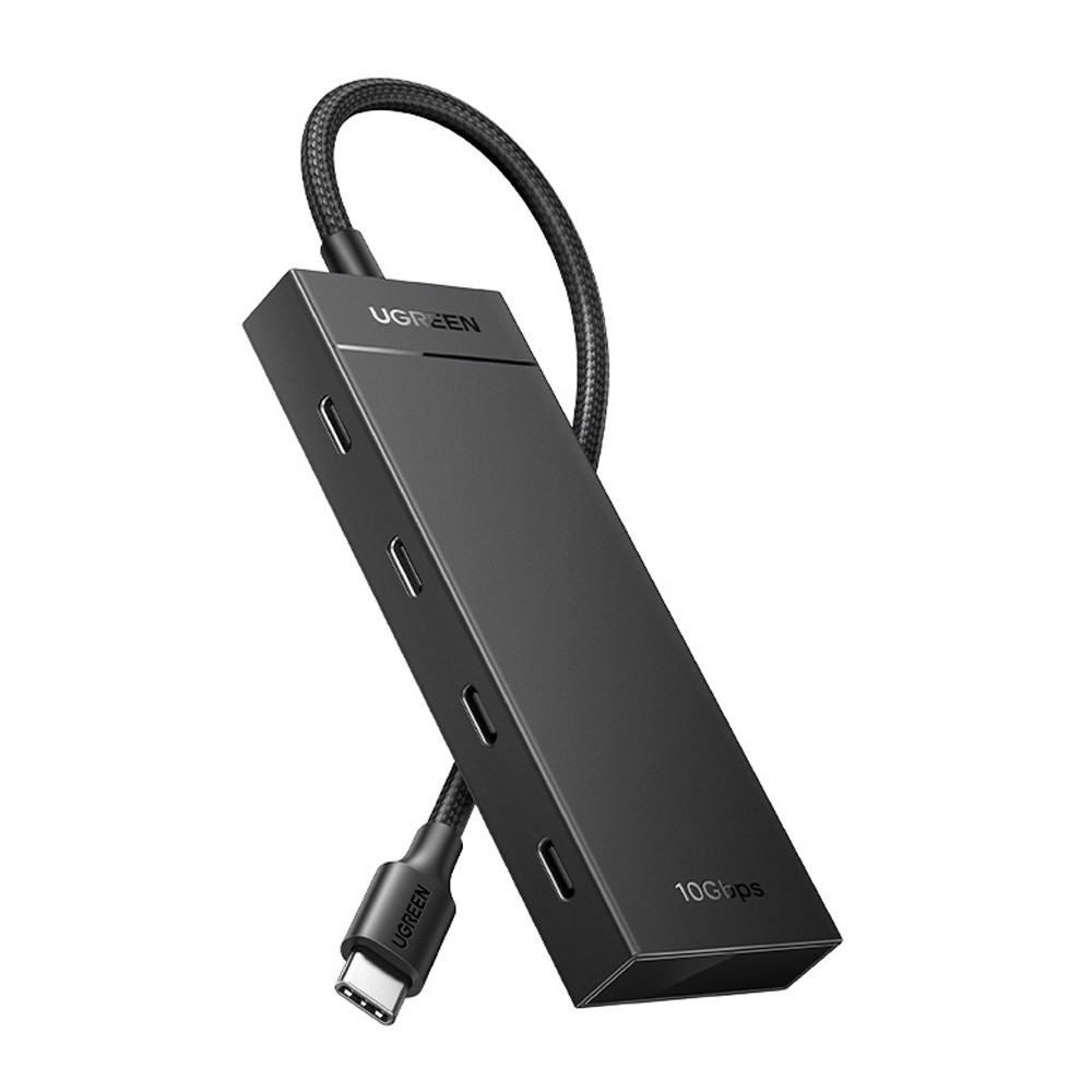 Hub Multifuncional Usb-C 3.2 Ugreen 4 em 1 10Gbps Preto em Oferta na Shopee