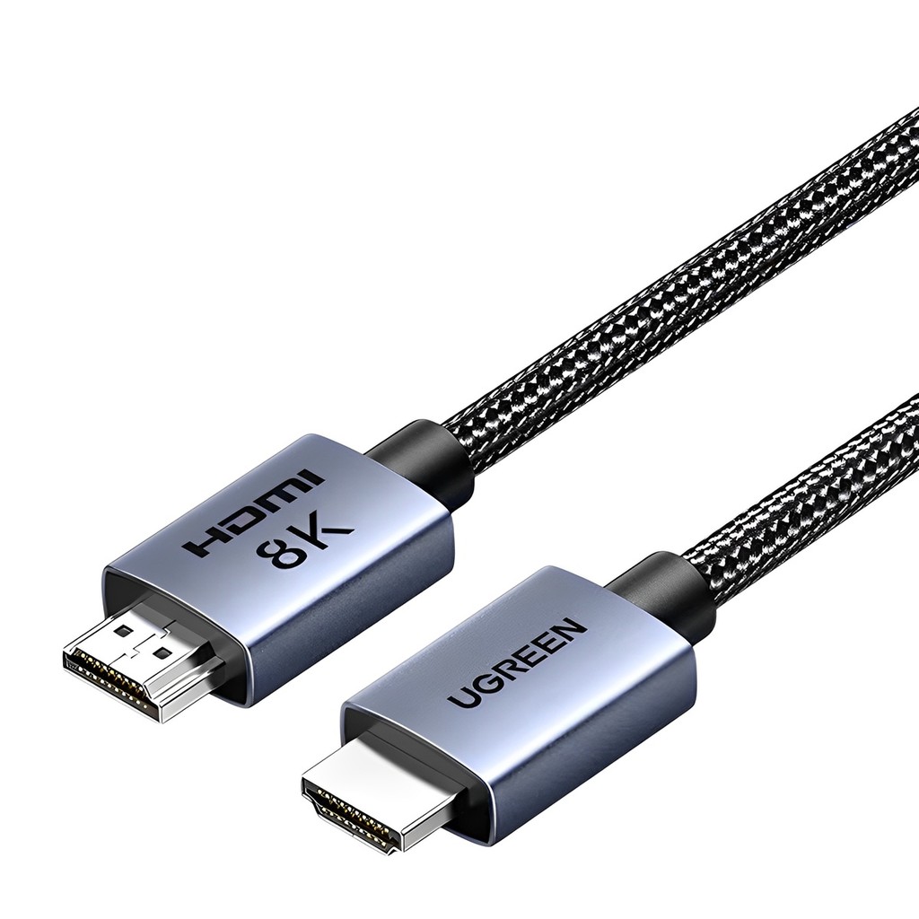 Cabo Hdmi 2.1 Ugreen Macho/Macho 8K60Hz 2Metros Cinza em Oferta na Shopee
