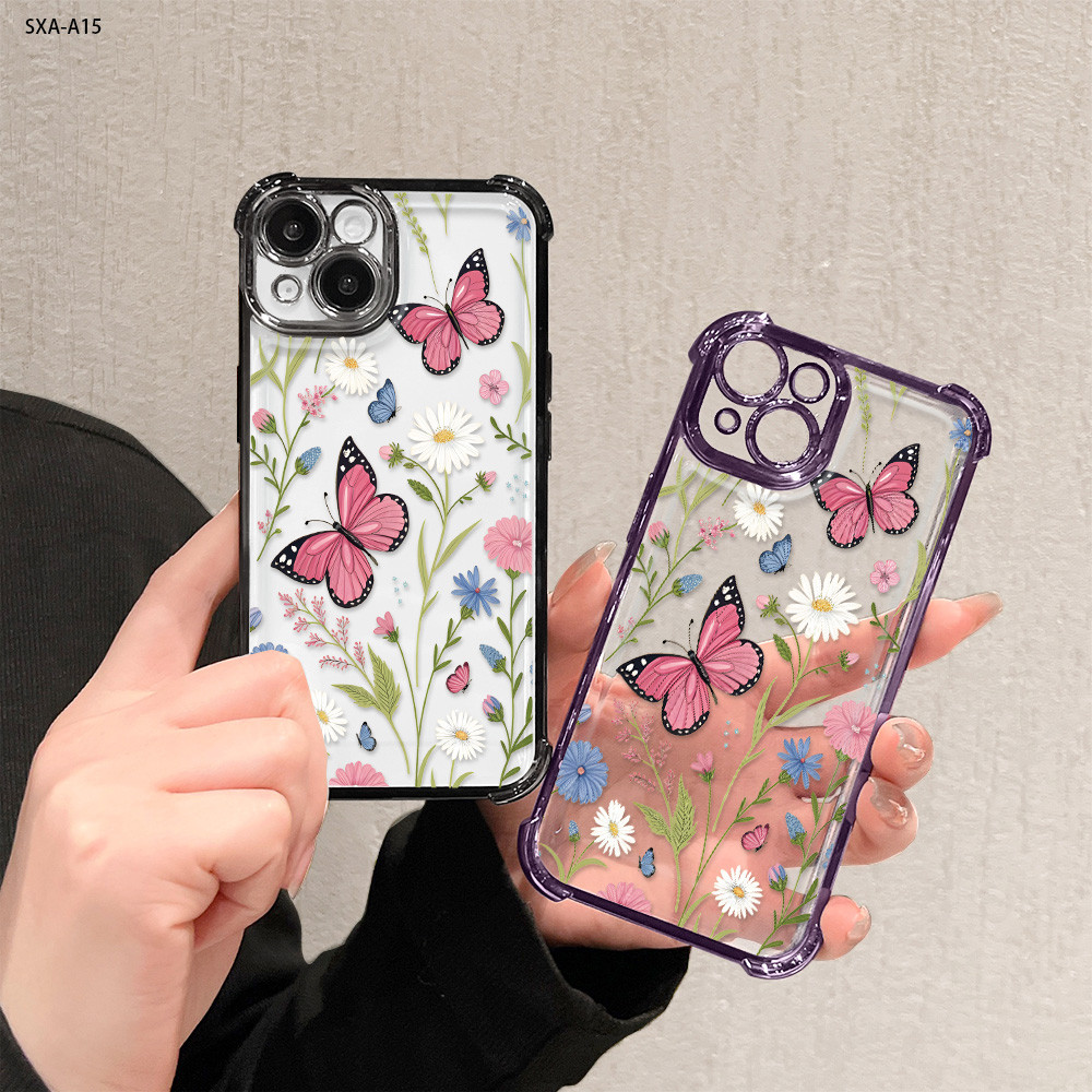 Capa Samsung Galaxy A16 A15 A14 A13 A12 4G 5G Capinha Transparente 0025SJ em Oferta na Shopee