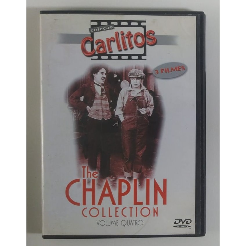 DVD Filmes Chales Chaplin Collection - Vol 4 - 3 filmes