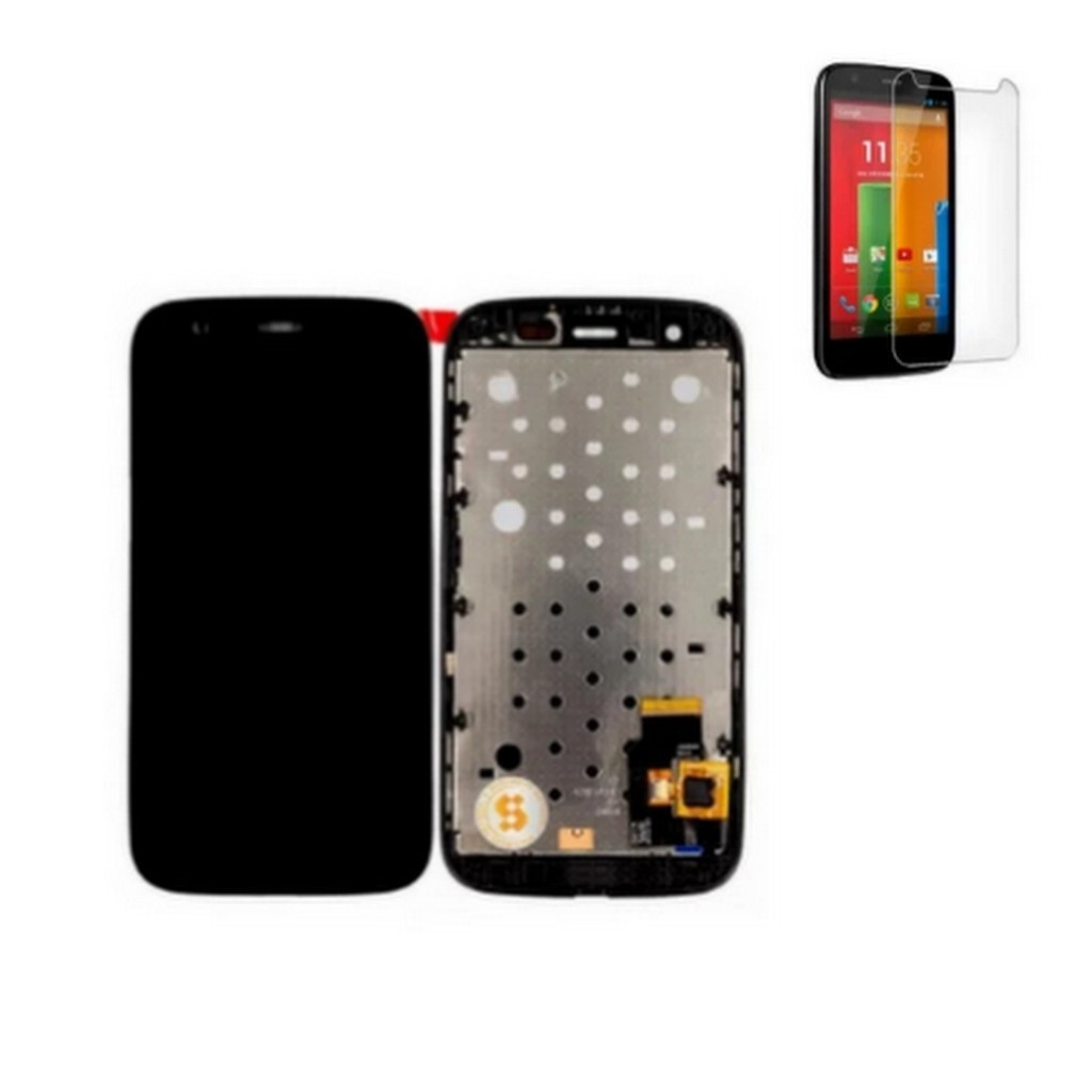 Tela Frontal Touch Lcd Compativel Moto G1 Xt1033 + Película de Vidro