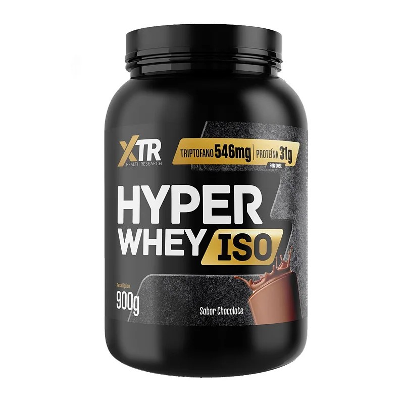 HYPER WHEY ISO 900G - WHEY ISOLADO - XTR - CHOCOLATE