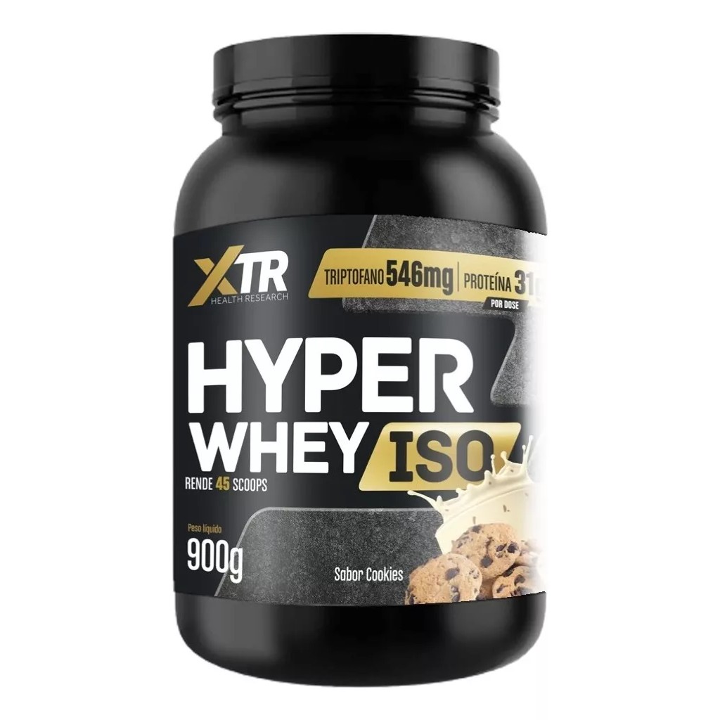 HYPER WHEY ISO 900G - WHEY ISOLADO - XTR - COOKIES