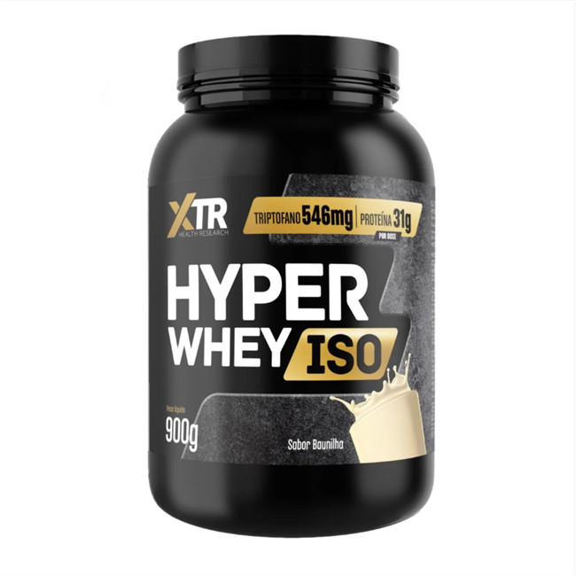 HYPER WHEY ISO 900G - WHEY ISOLADO - XTR - BAUNILHA