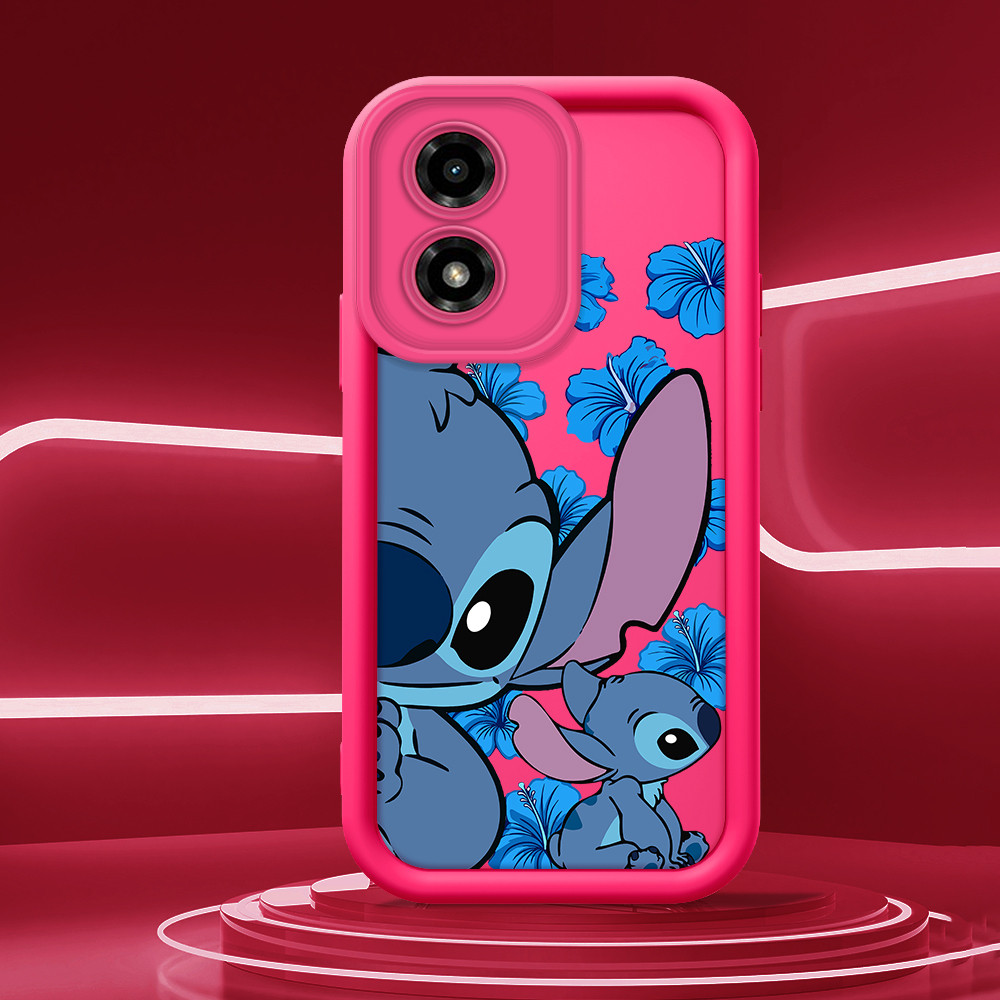 Capinha Para Motorola Moto G04 G04S E14 Silicone Stitch Capa De Case Celular 121