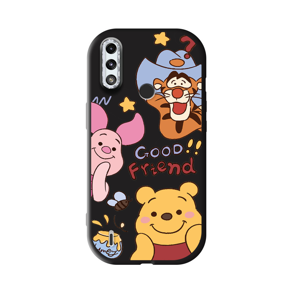 Capa Para Capinha Motorola Moto E7 E7i Power Winnie the Pooh De Celular 0077