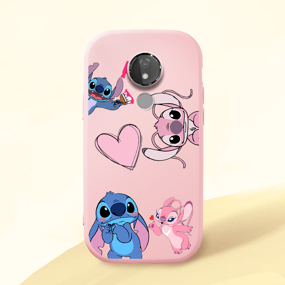 Capinha Para Motorola Moto G7 Power Macio Silicone Stitch Capa De Celular 0924 PDD em Oferta na Shopee