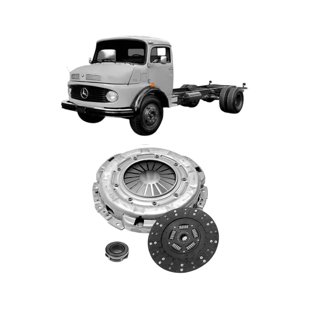 Kit Embreagem Mercedes 1113 Om 352 G3/G50 / Om 321 1964 A 1987 Sachs