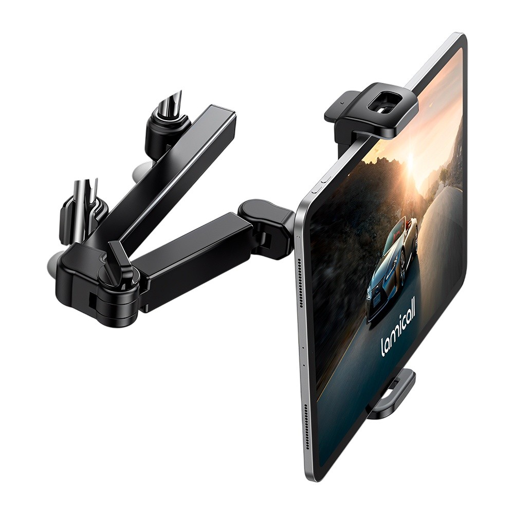 Suporte Tablet Lamicall Encosto Cabeça Banco Carro Preto em Oferta na Shopee