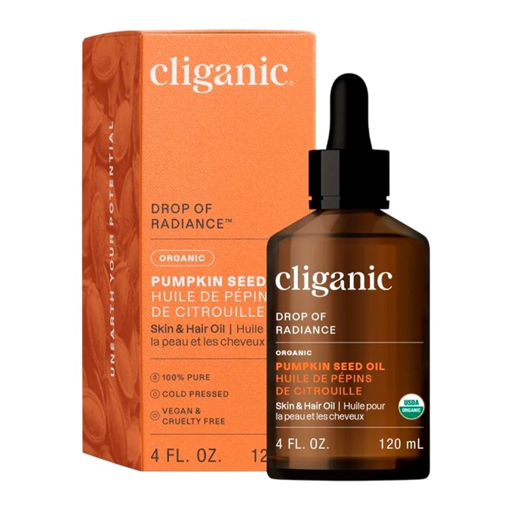 Óleo Semente Abóbora Cliganic Orgânico 120ml Importado