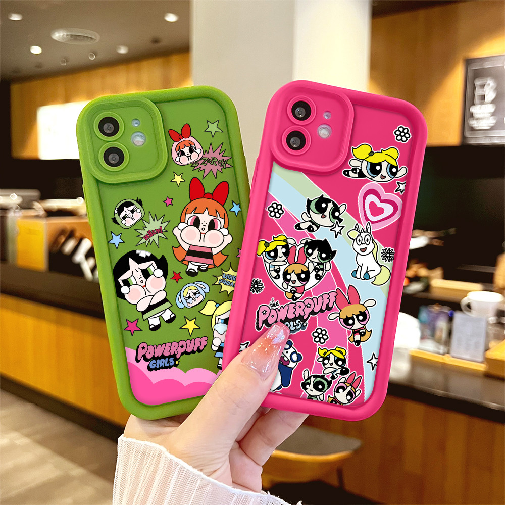 Capa Para Samsung Galaxy A05 Capinha De Celular Silicone Macia Protetora Do Telefone Móvel Caso Rosa Verde 0416 TY