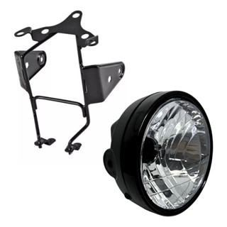 Farol + Suporte Aranha Cg Titan 150 2004 2005 2006 2007 2008 em Oferta na Shopee
