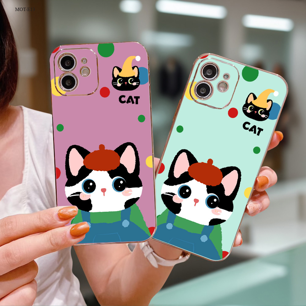 Capa Para Motorola Moto E13 E20 E22 E32 E6S E7 Plus Power Capinha Soft Case 1476