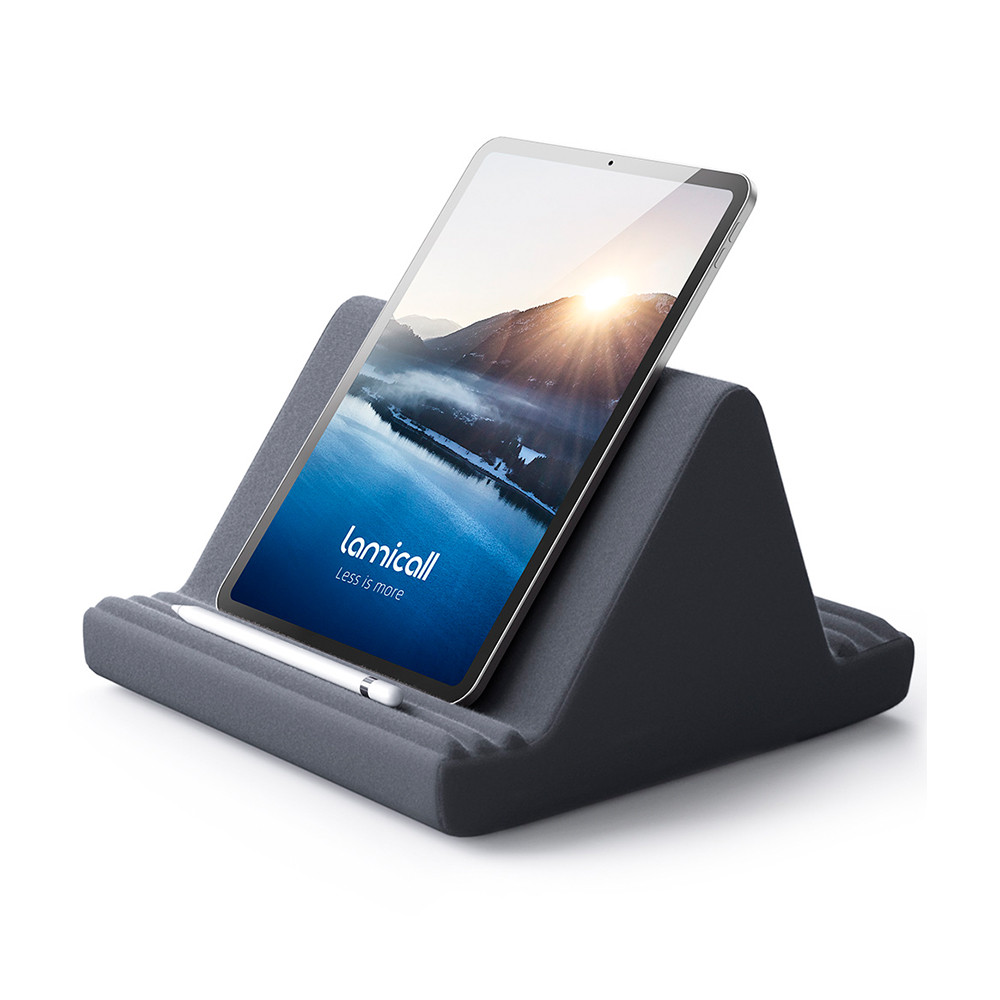 Suporte Travesseiro Almofada Tablet Lamicall Cinza - Mobile & Gadgets