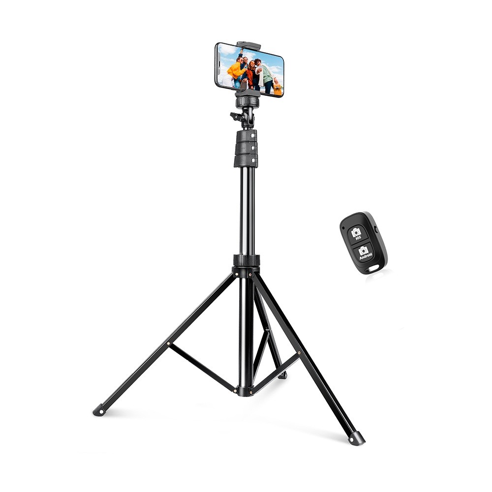 Tripé/Bastão Selfie Sensyne 72" p/Câmera e Celular Preto em Oferta na Shopee