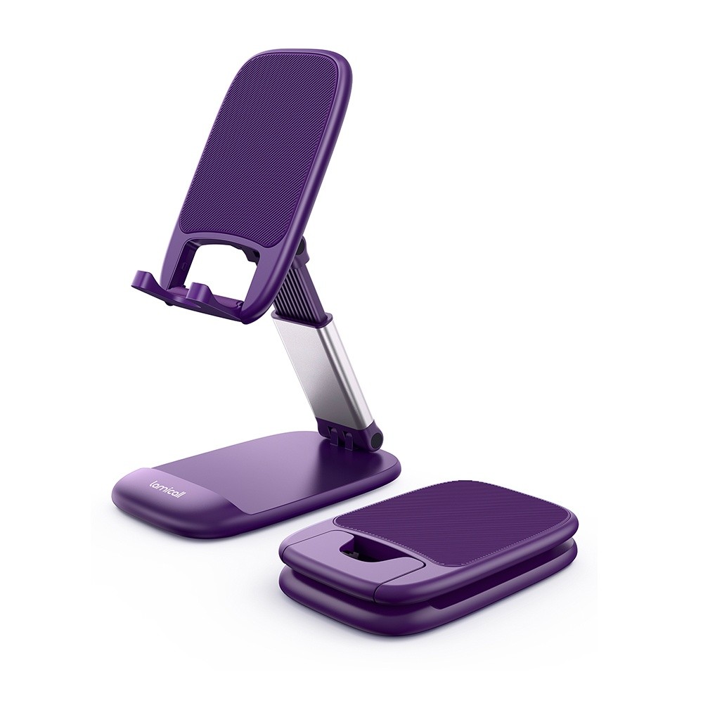 Suporte de Telefone Dobrável Lamicall DP13 Dark Púrpura em Oferta na Shopee