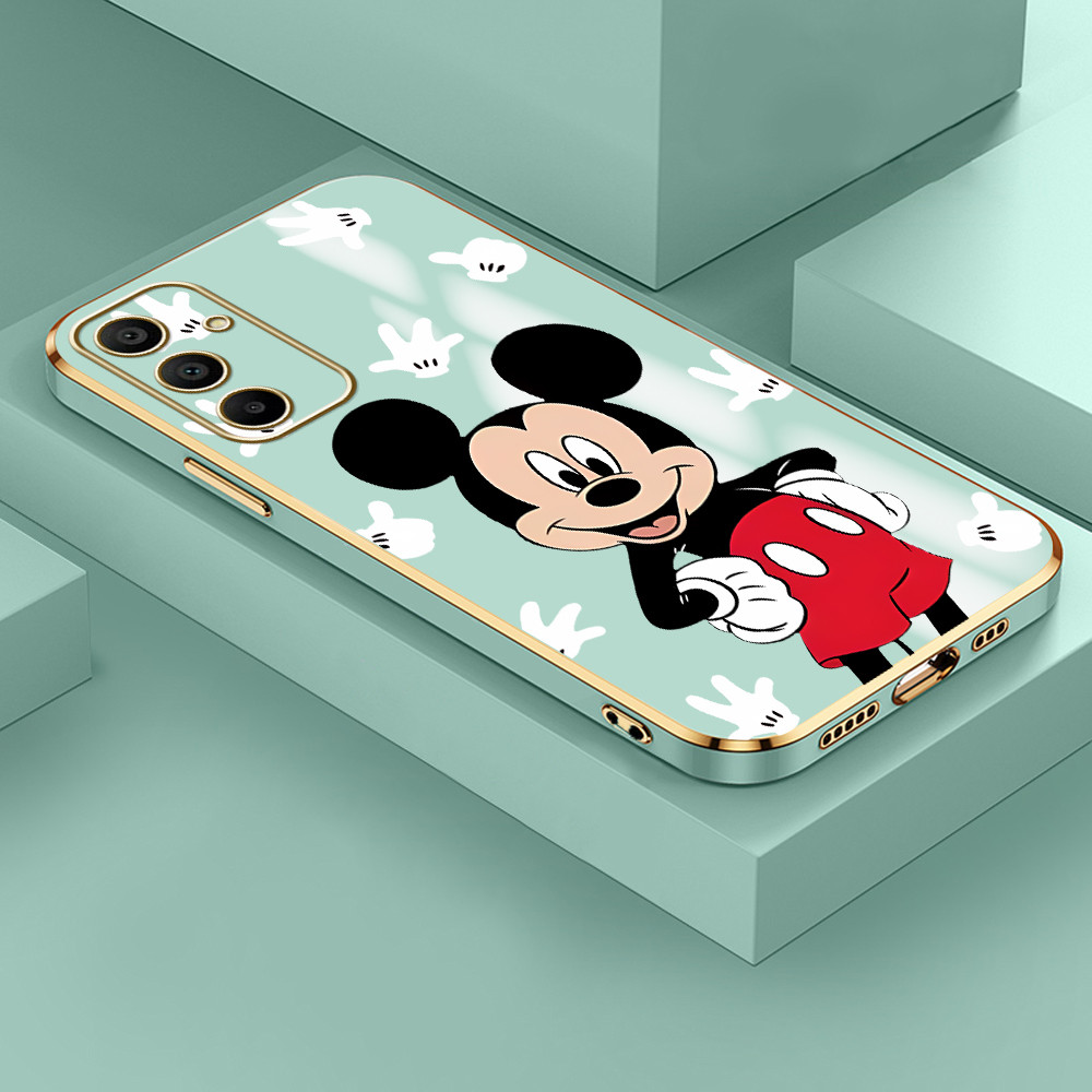 Capa Para Samsung Galaxy A15 4G 5G Capinha De Celular Luxo Silicone Do Telefone Caso Macia Mole Galvanizada 1544 DD em Oferta na Shopee