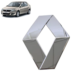 Emblema Grade Dianteira Logan 2012 2013 2014 Cromado