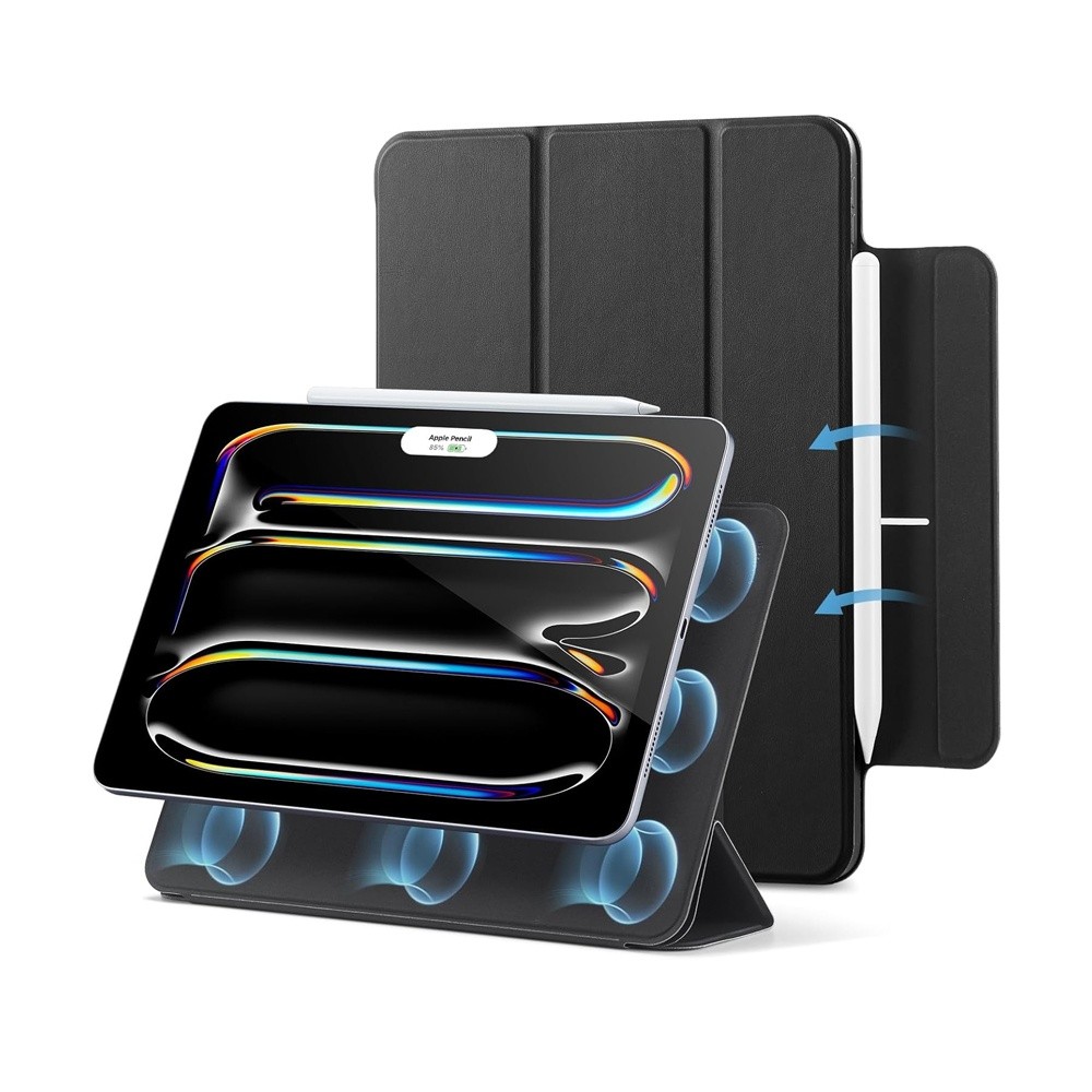 Capa Rebound Magnética Esr para iPad Pro 11 2024 Preto em Oferta na Shopee