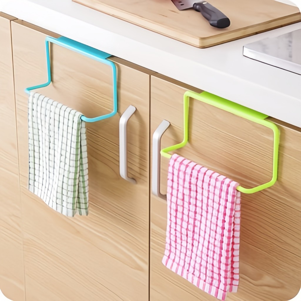 2 Pcs Toalheiro Porta De ArmáRio Cozinha Pano Prato