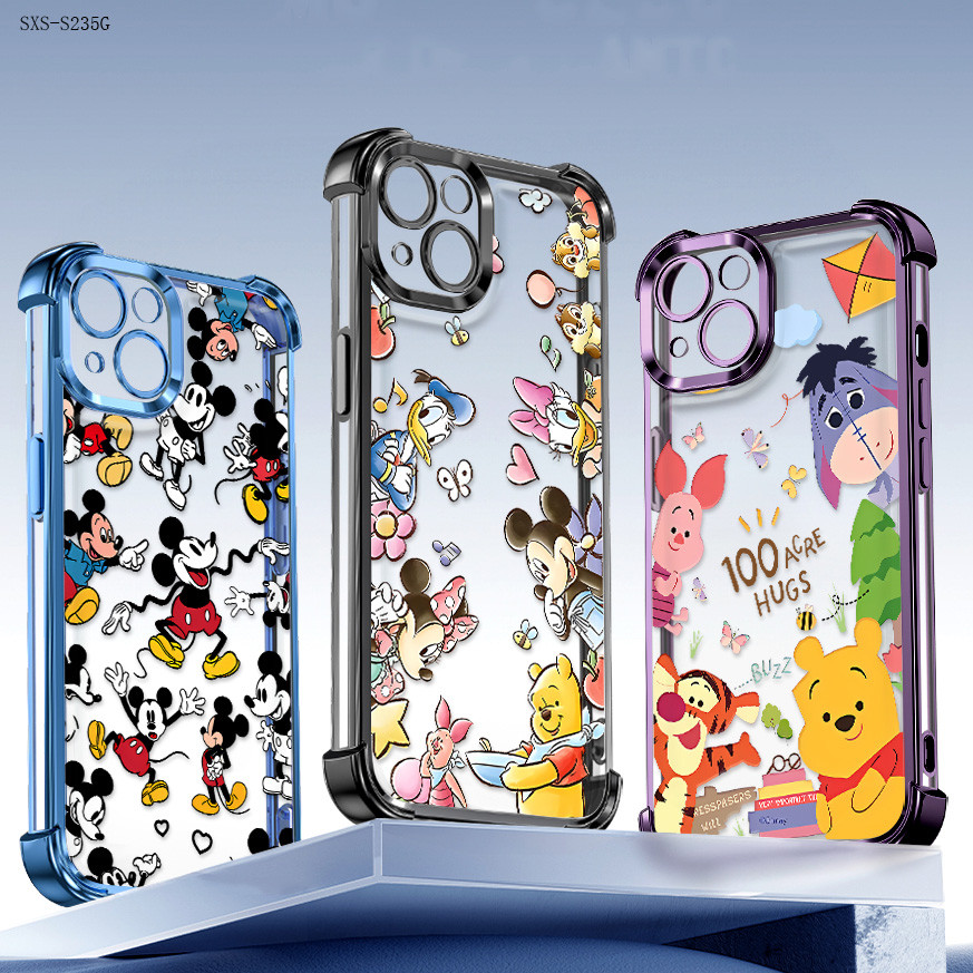 Capinha Para Samsung Galaxy S24 S23 S21 S20 FE 4G 5G Capa Mickey Minnie Mouse De Celular 0009 em Oferta na Shopee