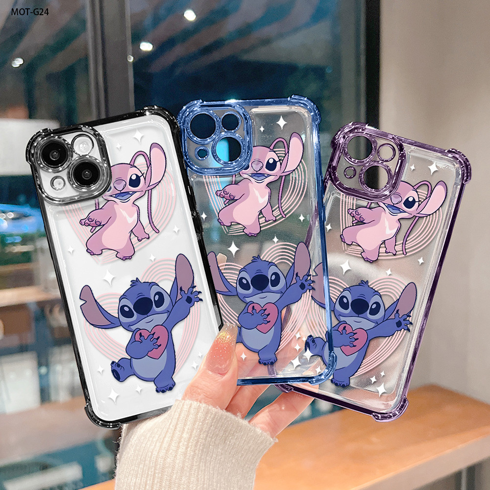 Capinha Para Motorola Moto G24 G22 G20 G14 G10 G04S G04 G54 G53 G52 G84 G82 G34 G30 5G Capa TPU Case Stitch SJ0130 em Oferta na Shopee