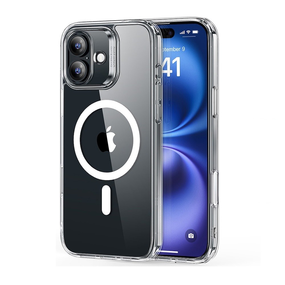 Capa para iPhone 16 Plus Esr Botão Câmera Transparente