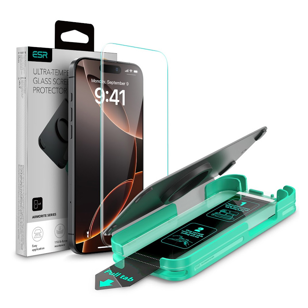 Película Vidro Armorite Esr p/iPhone 16 Pro Transparente em Oferta na Shopee