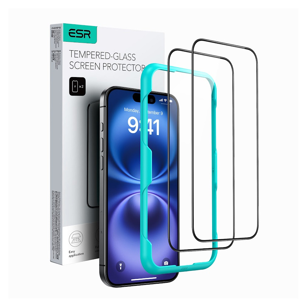 Película Vidro Temperado Esr iPhone 16 Plus Pacote 2un em Oferta na Shopee