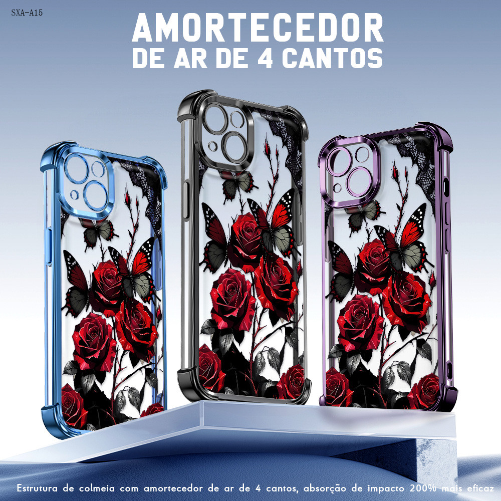 Capa Para Samsung Galaxy A15 A14 A16 A13 A12 A07 A06 A05 A06 A05S A04E A03 A03S A02S A10S Core 4G 5G Capinha De SJ0071