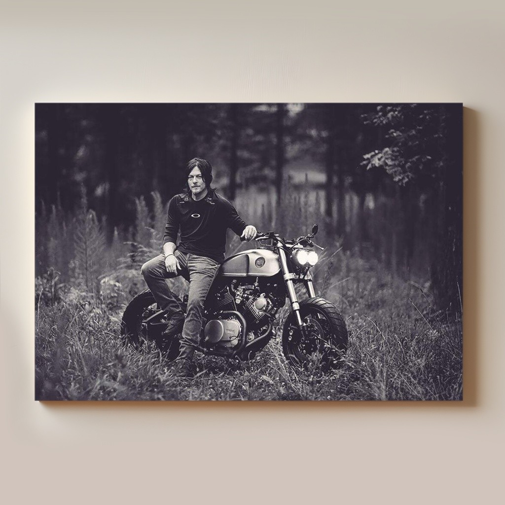 Placa Decorativa The Walking Dead 13 (Quadro Placas Decorativas MDF de Cinema, Drama e Suspense)