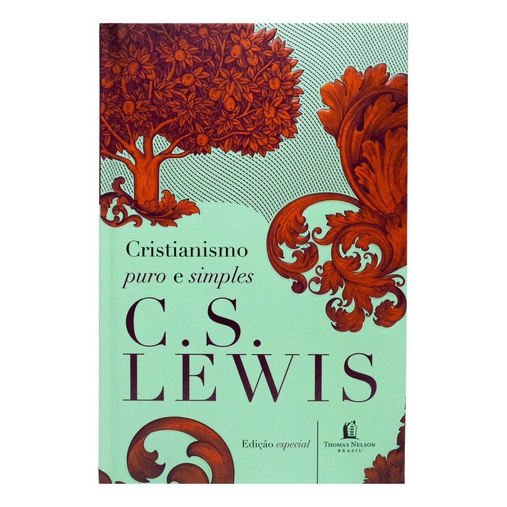 Livro Cristianismo Puro E Simples | C. S. Lewis | Capa Dura | Editora Thomas Nelson