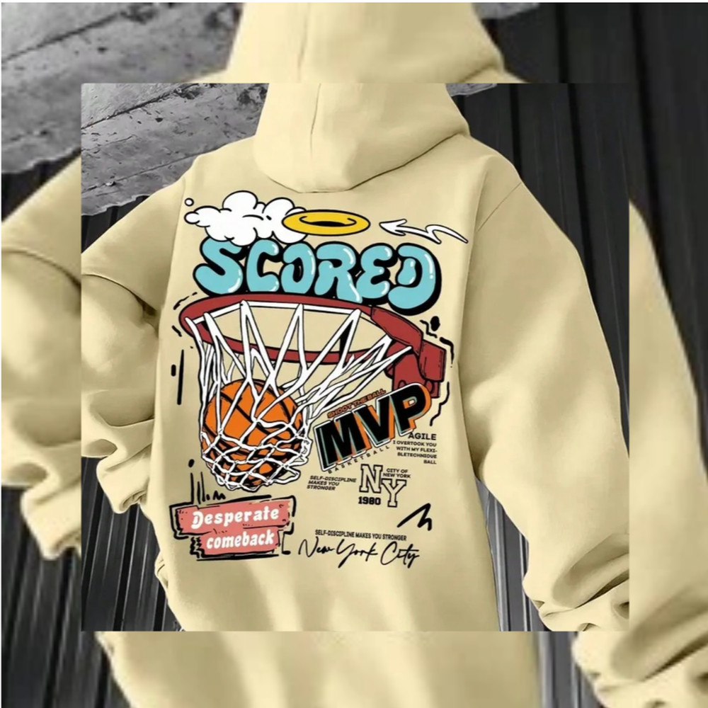 Moletom Algodão Blusa de Frio Confortável Estampado Flanelado Quentinho