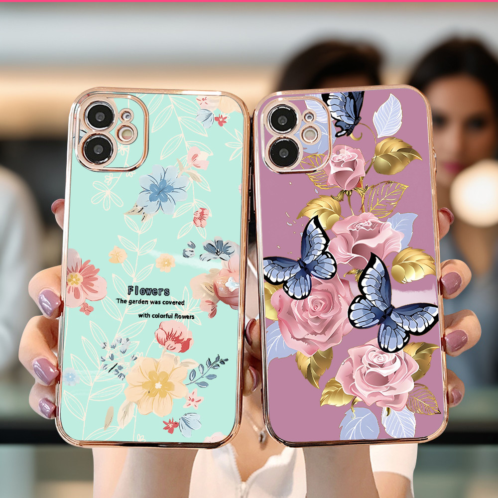 Capinha Para Samsung Galaxy A13 4G Capa Silicone Borboleta Bonita De Celular 1286 - detalhe