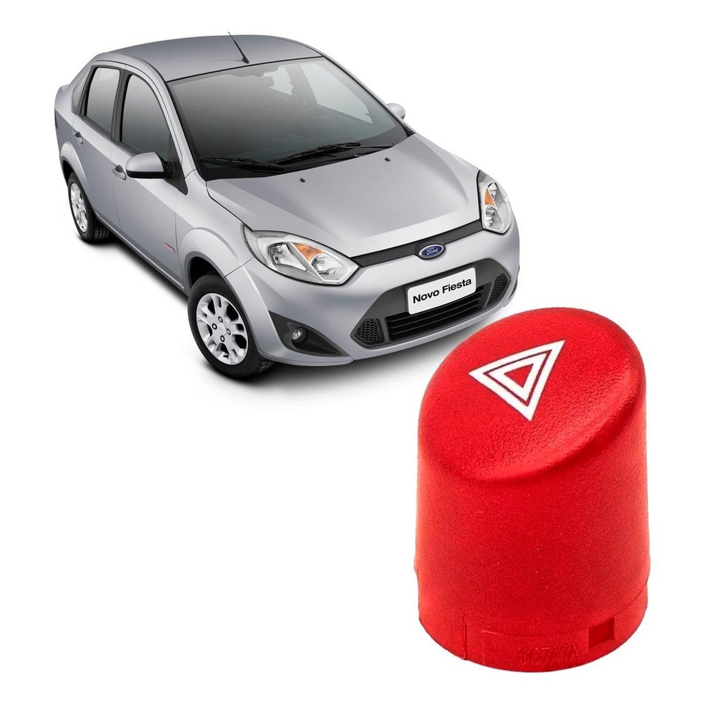 Botao Pìsca Alerta Original Ford Fiesta 2008 A 2013