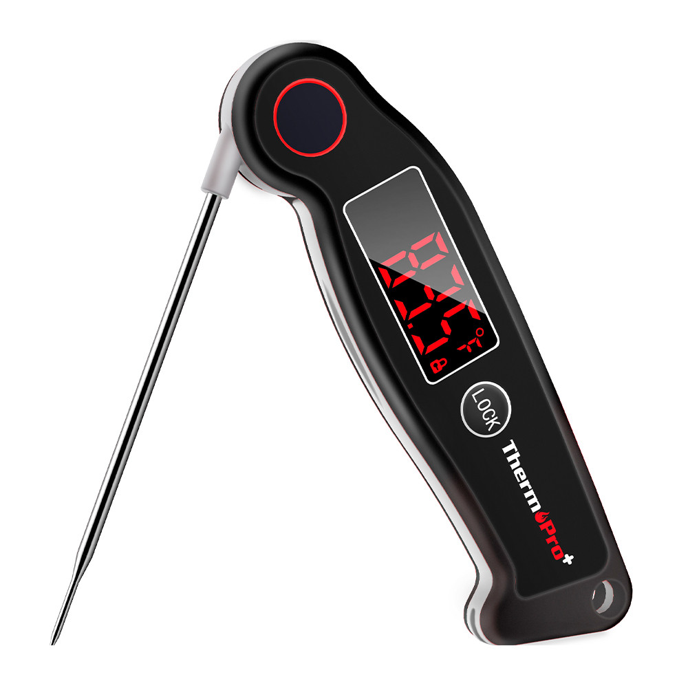 Termômetro Digital Carne ThermoPro Tp19w Cozinha Preto em Oferta na Shopee