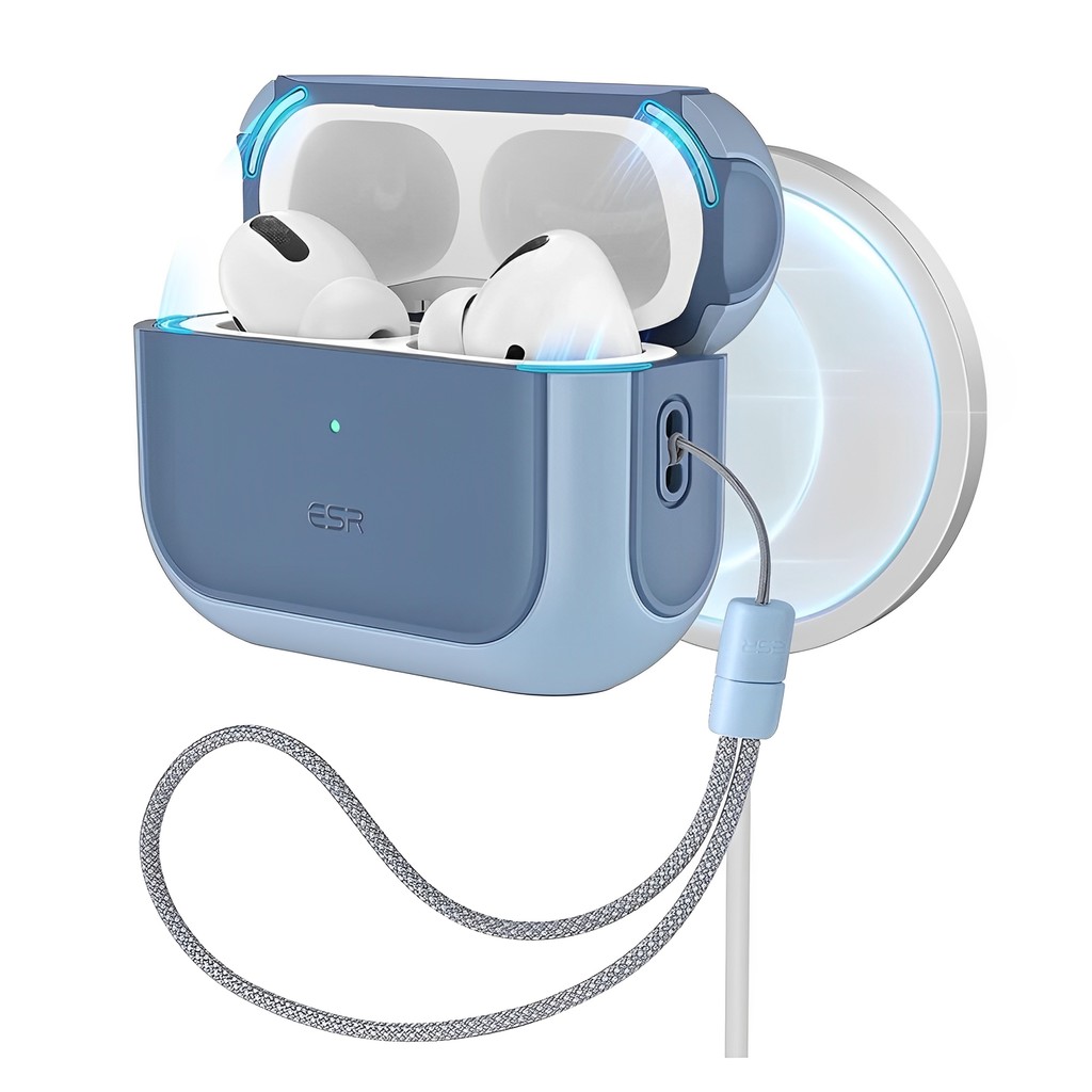 Capa Case Esr para AirPods Pro, AirPods Pro 2 Azul em Oferta na Shopee