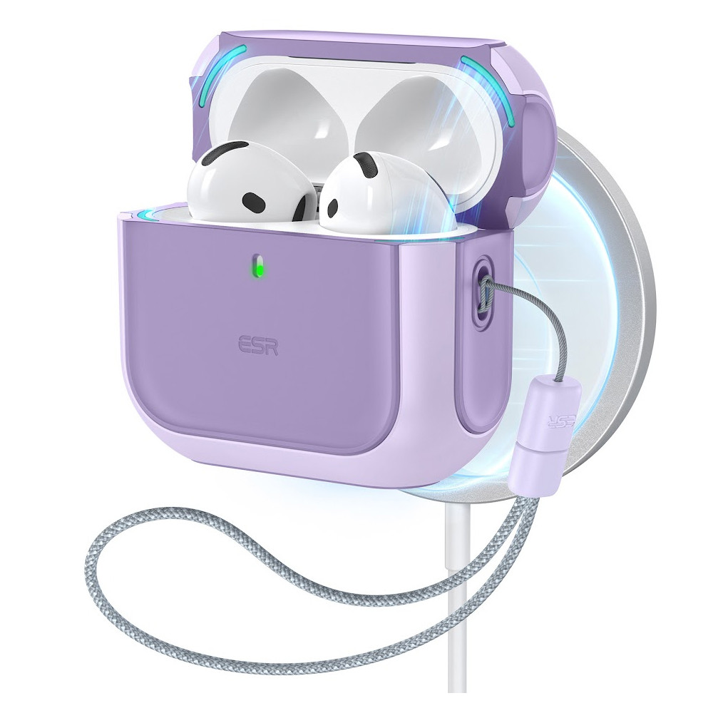 Capa Case Orbit Hybrid Esr p/AirPods 4 2024 Púrpura