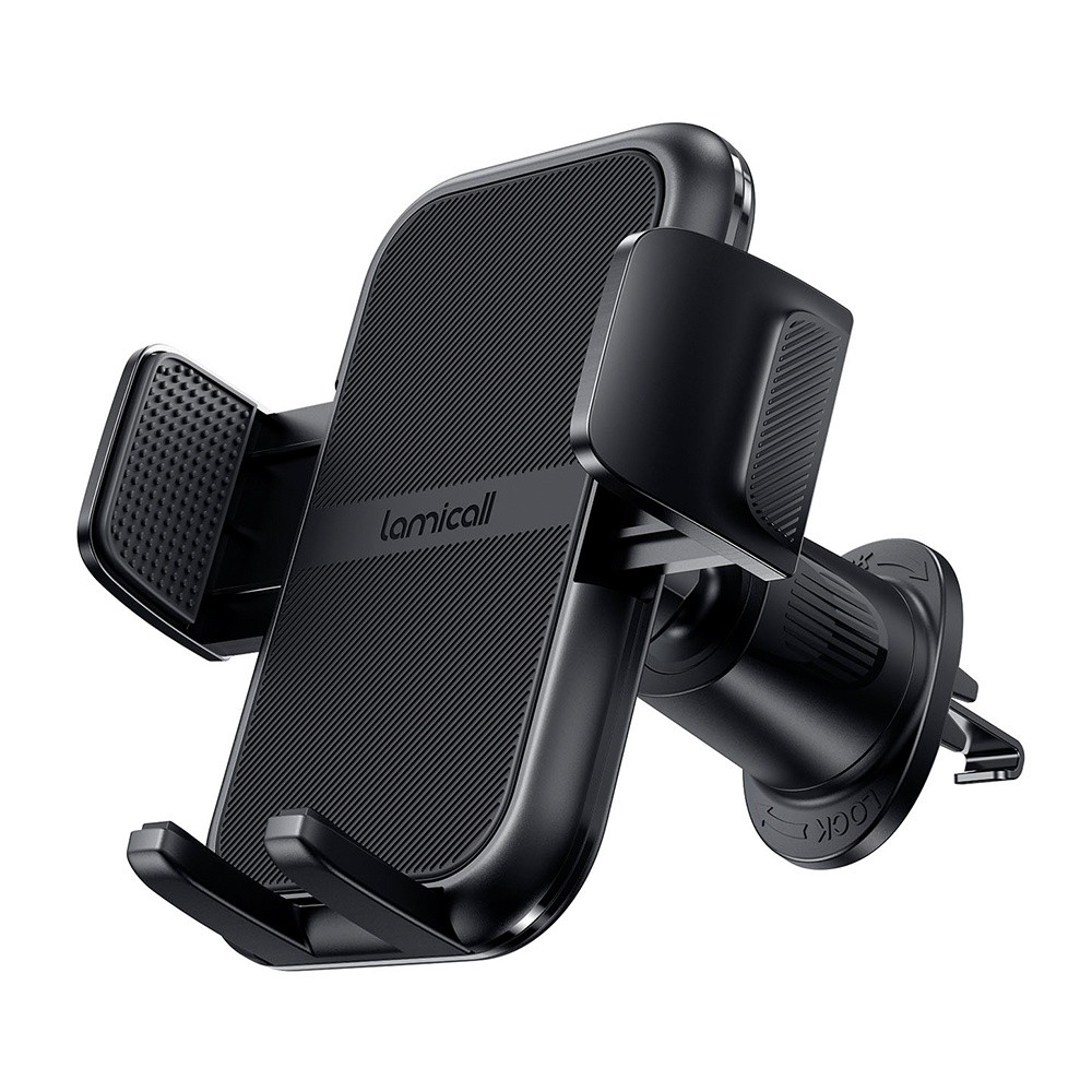 Suporte Celular Lamicall Stcv01 Saída de Ar Carro Preto