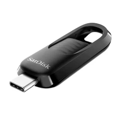Pen Drive Sandisk 64gb Usb C 3.2 Ultra Slider Preto