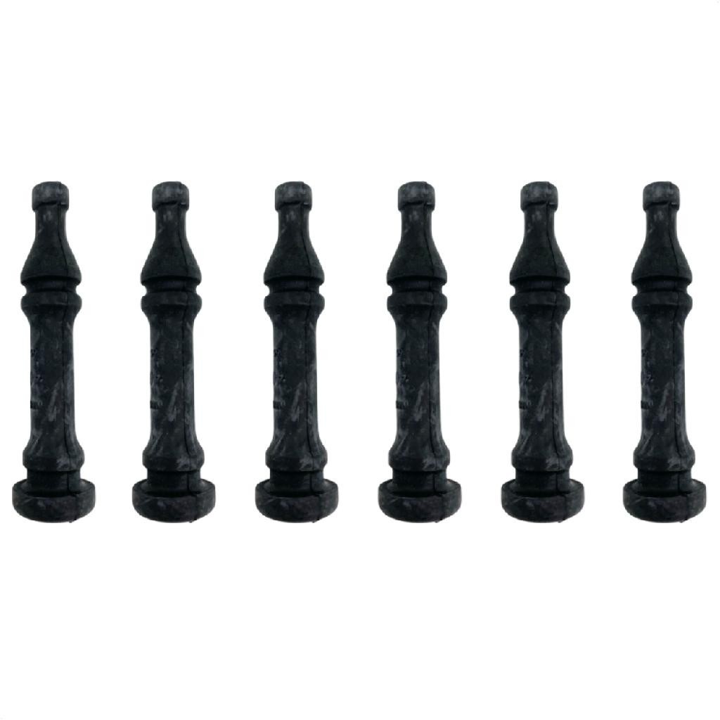 Kit 6 Coxim Para Centrifuga Mueller Nina Dry Soft Longo 8cm