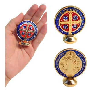 São Bento Para Carro Ou Crucifixo, Medalha De Proteção