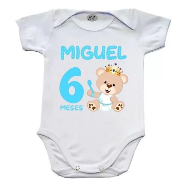 Roupinha de Bebê Miguel 6 Meses Lindo Presente
