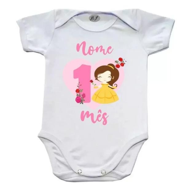 Body Bebe Coloque O Nome Do Seu Bebe Lindo Presente
