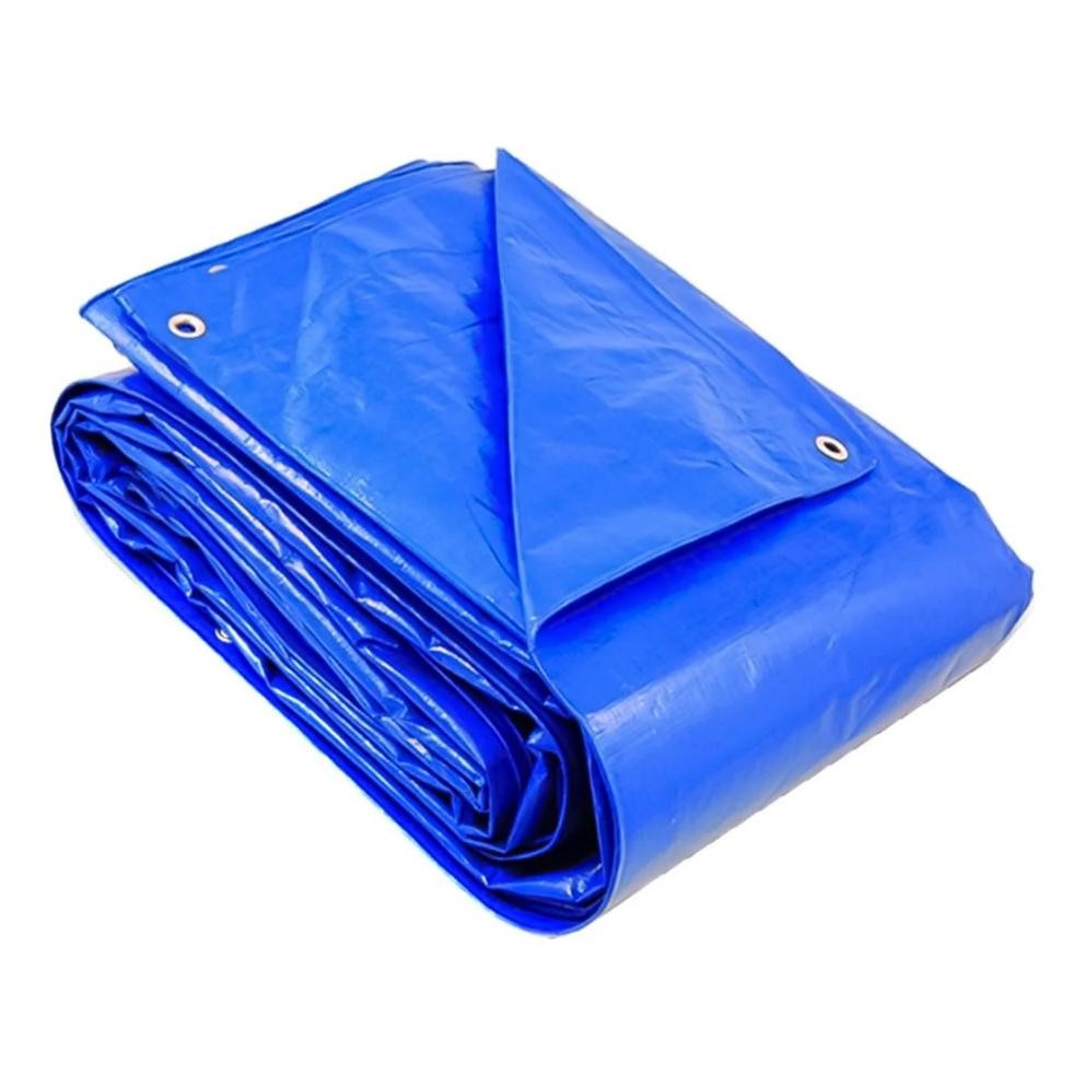 Lona Carreteiro Azul 3x3m  Polietileno Reforçado