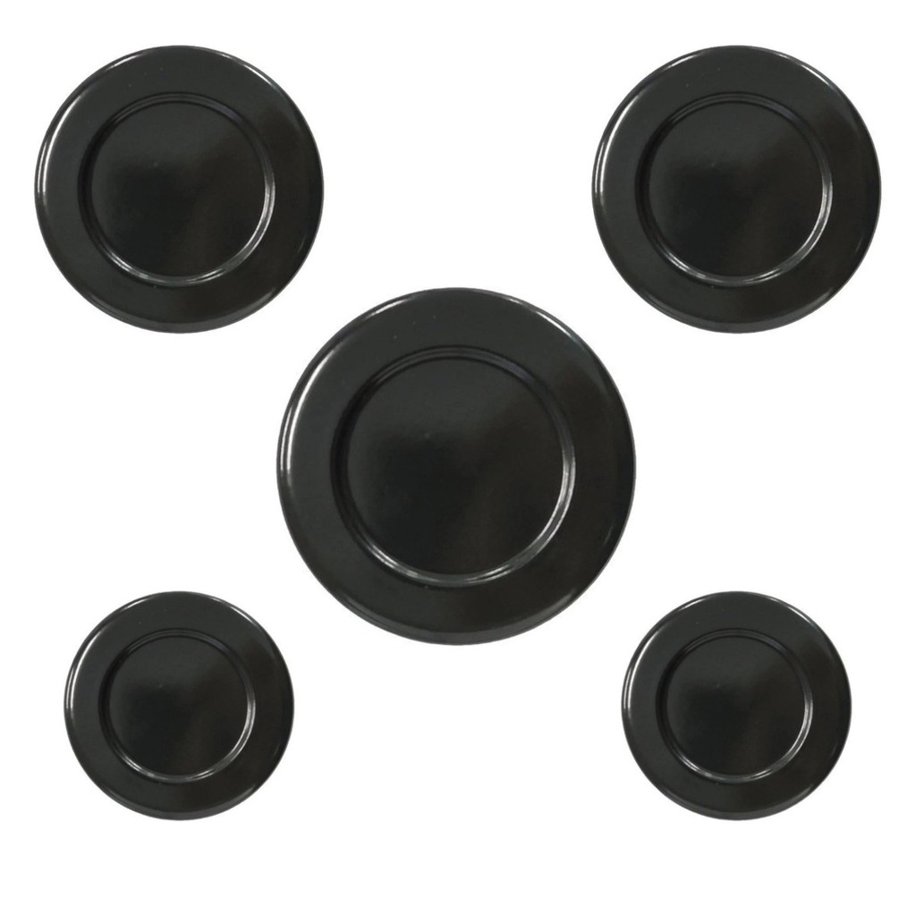 Kit Espalhador Fogão Atlas U.Top 6 Bcs 1G 2M 3P Diâmetro do Espalhador Gd. Ø 9,8 - Md. Ø 8,2 - Pq. 7,0 Cm Originais