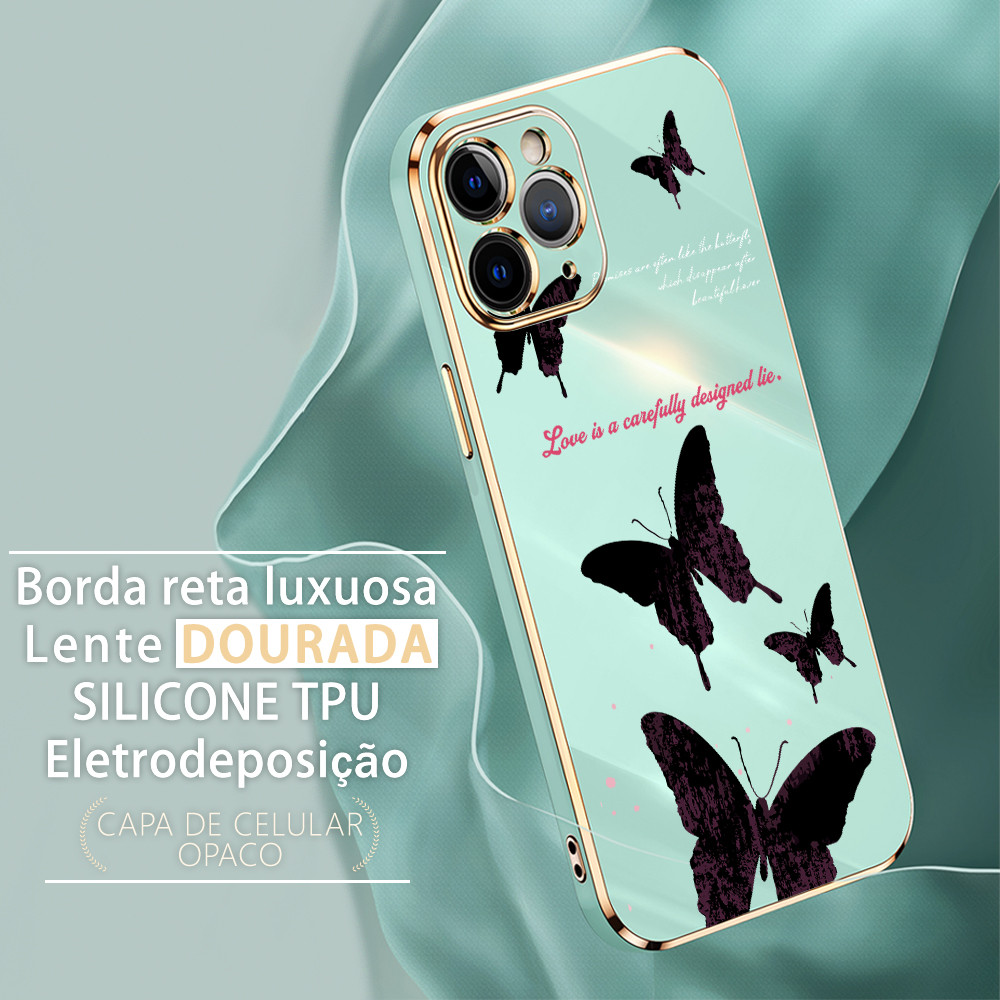 Capinha Para Motorola Moto G84 5G Capa Borboleta Bonita De Celular 1080 - detalhe