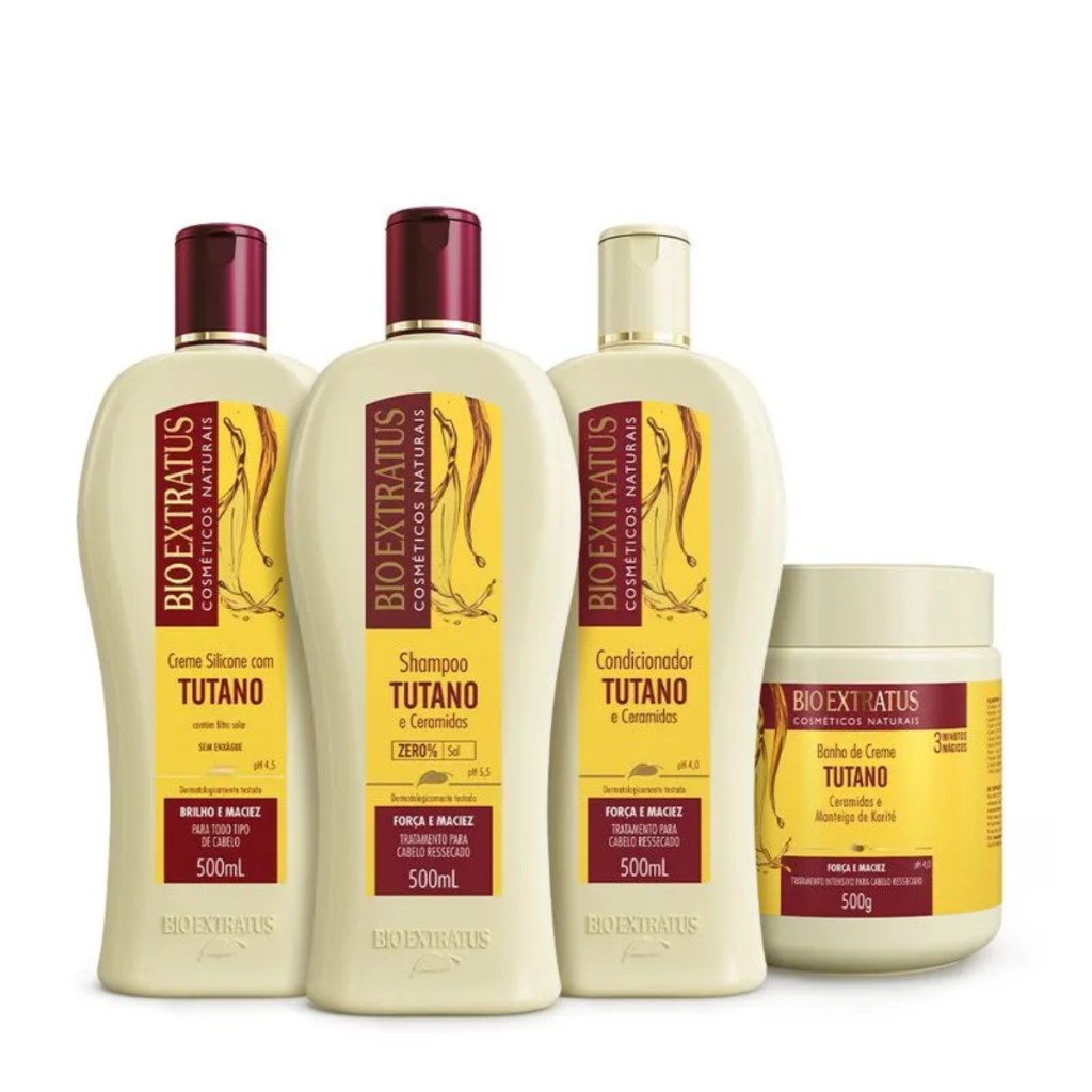 Kit Bio Extratus Original Tutano (500mL/g) 4 Itens